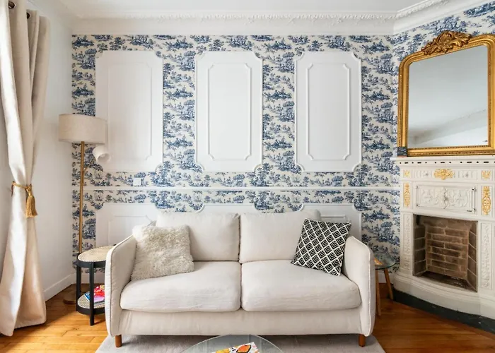 Charming Parisian Flat Near Eiffel Tower Lägenhet Paris