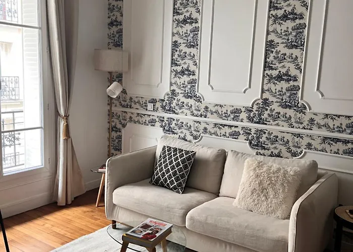 Charming Parisian Flat Near Eiffel Tower Lägenhet *